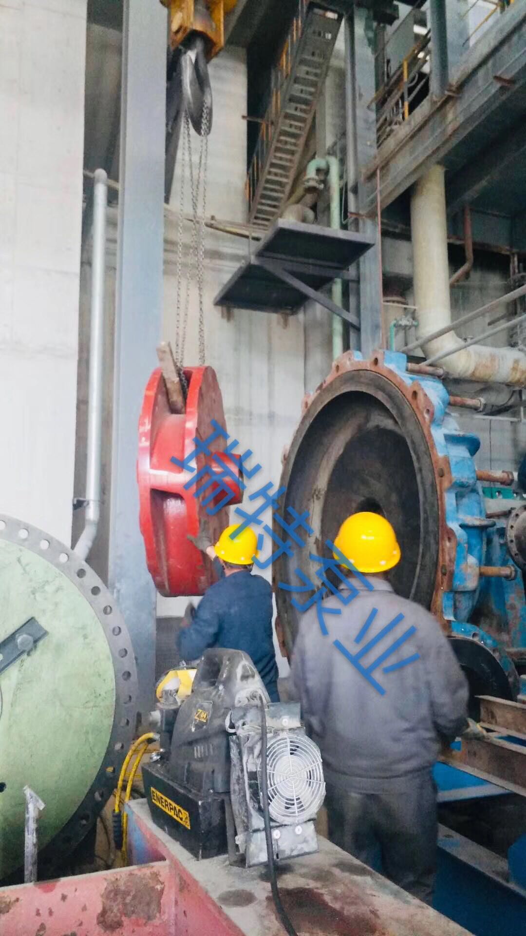 渣漿泵售后現場